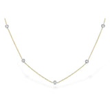14KT Gold Diamond Necklace