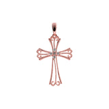 14KT Gold Diamond Pendant