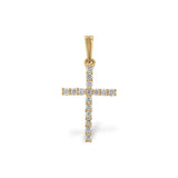 14KT Gold Diamond Pendant
