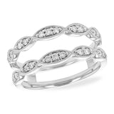 14KT Gold Ladies Diamond Wrap/Guard