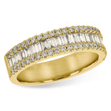 14KT Gold Ladies Diamond Wedding Ring