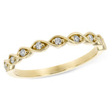 14KT Gold Ladies Diamond Wedding Ring