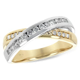 14KT Gold Ladies Diamond Wedding Ring