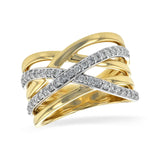 14KT Gold Ladies Diamond Wedding Ring