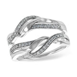 14KT Gold Ladies Diamond Wrap/Guard