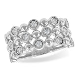 14KT Gold Ladies Diamond Wedding Ring