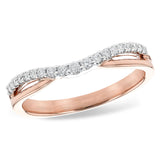 14KT Gold Ladies Diamond Wrap/Guard