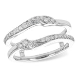 14KT Gold Ladies Diamond Wrap/Guard