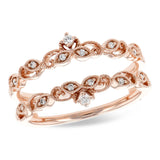 14KT Gold Ladies Diamond Wrap/Guard