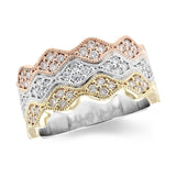 14KT Gold Ladies Diamond Wedding Ring