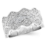 14KT Gold Ladies Diamond Wedding Ring
