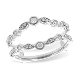 14KT Gold Ladies Diamond Wrap/Guard