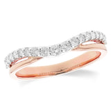 14KT Gold Ladies Diamond Wrap/Guard