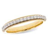 14KT Gold Ladies Diamond Wedding Ring