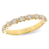 14KT Gold Ladies Diamond Wedding Ring