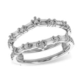 14KT Gold Ladies Diamond Wrap/Guard