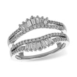 14KT Gold Ladies Diamond Wrap/Guard