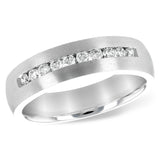 14KT Gold Mens Diamond Wedding Ring