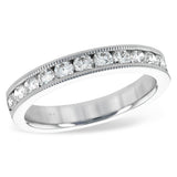 14KT Gold Ladies Diamond Wedding Ring