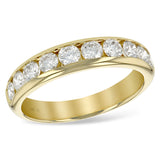 14KT Gold Ladies Diamond Wedding Ring