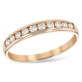 14KT Gold Ladies Diamond Wedding Ring