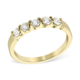 14KT Gold Ladies Diamond Wedding Ring
