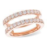 14KT Gold Ladies Diamond Wrap/Guard