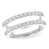 14KT Gold Ladies Diamond Wrap/Guard