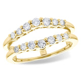 14KT Gold Ladies Diamond Wrap/Guard