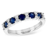 14KT Gold Ladies Sapphire Wedding Ring