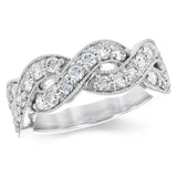 14KT Gold Ladies Diamond Wedding Ring