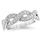 14KT Gold Ladies Diamond Wedding Ring