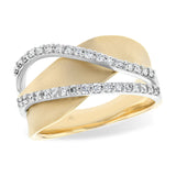 14KT Gold Ladies Diamond Wedding Ring