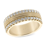 14KT Gold Ladies Diamond Wedding Ring