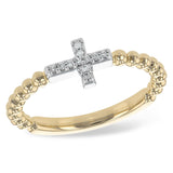 14KT Gold Ladies Diamond Fashion Ring