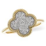 14KT Gold Ladies Diamond Fashion Ring