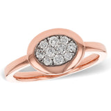 14KT Gold Ladies Diamond Fashion Ring