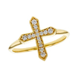 14KT Gold Ladies Diamond Fashion Ring