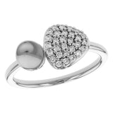 14KT Gold Ladies Diamond Fashion Ring