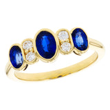 14KT Gold Ladies Sapphire Fashion Ring