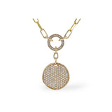 14KT Gold Diamond Necklace