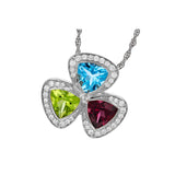 14KT Gold Multi-Stone Necklace