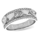 14KT Gold Ladies Diamond Wedding Ring