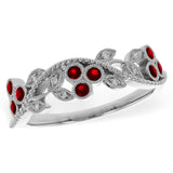 14KT Gold Ladies Ruby Wedding Ring