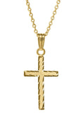 14 Karat Gold Filled Cross with 15" Chain