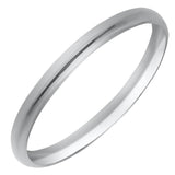Sterling Silver Polished Baby Ring
