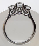 BRIDAL SETS
14 Karat White Gold 3 Lab Grown Diamonds= Approximately 1.6 Carat EF VS-SI Size 8.25+