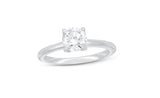 14 Karat White Gold Lab Grown Diamond=3/4 Carat FG VS Solitaire Engagement Ring Size 7