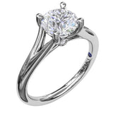 BRIDAL SETS
Brand: FANA
14 Karat White Gold 2 Diamonds= .02 Carat GH SI Round Cubic Zirconia Solitaire Mounting Size 6.5