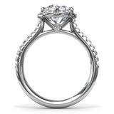 BRIDAL SETS
Brand: FANA
14 Karat White Gold Diamonds= .51Carat FG VS2-SI Semi Mounting Cubic Zirconia Center Size 6.5